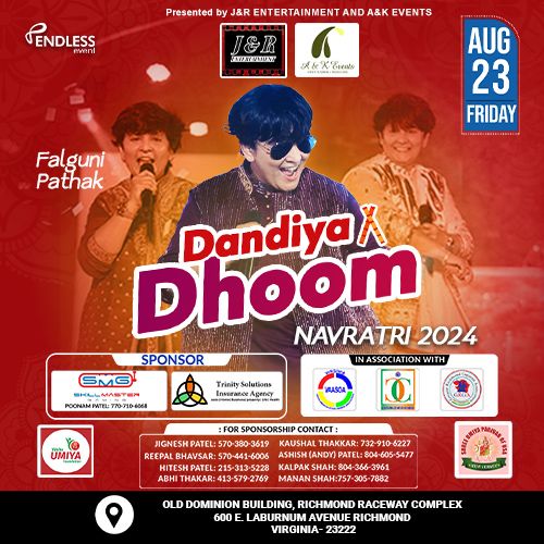 FALGUNI PATHAK DANDIYA DHOOM 2024