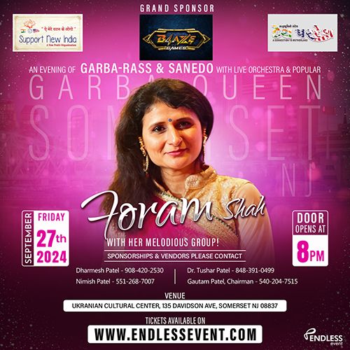 Dazzling Garba Night With Foram Shah