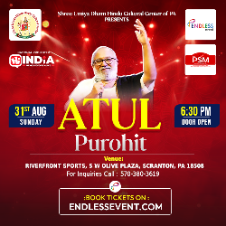 Atul Purohit Live In Scranton Pennsylvania