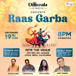 Dilliwala Events Presents Raas Garba
